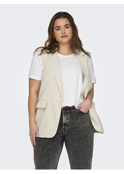 ONLY Carmakoma Koszulka w kolorze białym ze sklepu Limango Polska w kategorii Bluzki damskie - zdjęcie 188848756