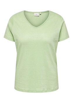 ONLY Carmakoma Koszulka w kolorze jasnozielonym ze sklepu Limango Polska w kategorii Bluzki damskie - zdjęcie 188848765