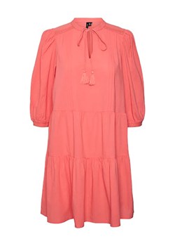 Vero Moda Sukienka w kolorze koralowym ze sklepu Limango Polska w kategorii Sukienki - zdjęcie 188848825
