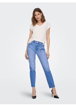 ONLY Koszulka "Free" w kolorze białym ze sklepu Limango Polska w kategorii Bluzki damskie - zdjęcie 188849027