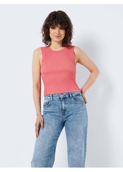 Noisy may Top dzianinowy w kolorze koralowym ze sklepu Limango Polska w kategorii Bluzki damskie - zdjęcie 188849039
