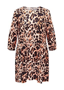 Carmakoma Sukienka w kolorze beżowo-czarnym ze sklepu Limango Polska w kategorii Sukienki - zdjęcie 188849059