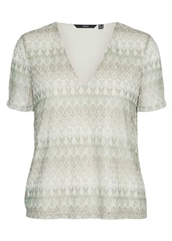 Vero Moda Koszulka w kolorze khaki ze sklepu Limango Polska w kategorii Bluzki damskie - zdjęcie 188849158