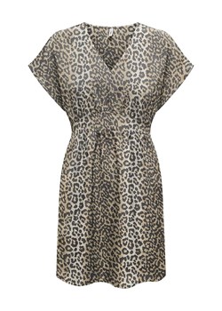 ONLY Sukienka w kolorze jasnobrązowo-beżowo-czarnym ze sklepu Limango Polska w kategorii Sukienki - zdjęcie 188849319