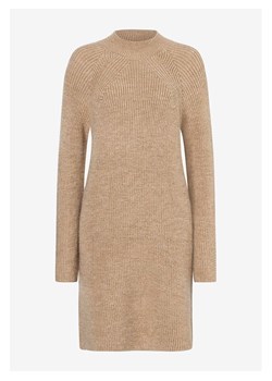 More &amp; More Sukienka dzianinowa w kolorze jasnobrązowym ze sklepu Limango Polska w kategorii Sukienki - zdjęcie 188849845