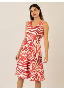 APART Sukienka w kolorze koralowo-białym ze sklepu Limango Polska w kategorii Sukienki - zdjęcie 188850047
