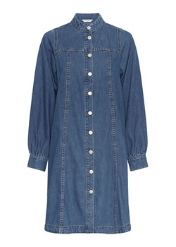 MOSS COPENHAGEN Sukienka dżinsowa "Rylan" w kolorze niebieskim ze sklepu Limango Polska w kategorii Sukienki - zdjęcie 188850079