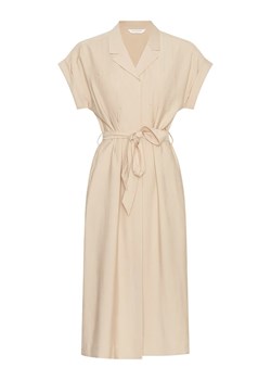 MOSS COPENHAGEN Sukienka w kolorze beżowym ze sklepu Limango Polska w kategorii Sukienki - zdjęcie 188850217