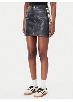 adidas Spódnica z imitacji skóry Pleather KE5034 Czarny Regular Fit ze sklepu MODIVO w kategorii Spódnice - zdjęcie 188850326