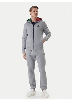 Aeronautica Militare Dres 261TF0108UF00674 Szary Regular Fit ze sklepu MODIVO w kategorii Dresy męskie - zdjęcie 188850345