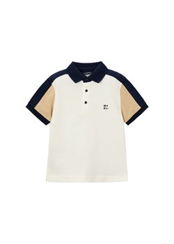 Mayoral Polo 3109 Biały Regular Fit ze sklepu MODIVO w kategorii T-shirty chłopięce - zdjęcie 188850365