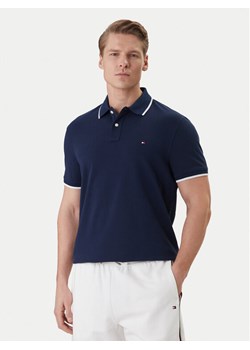 Tommy Hilfiger Polo Pique MW0MW42748 Granatowy Regular Fit ze sklepu MODIVO w kategorii T-shirty męskie - zdjęcie 188850395