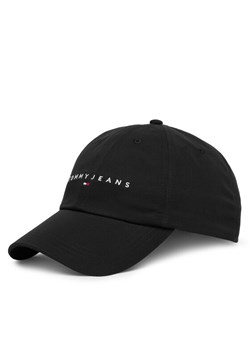 Tommy Hilfiger Czapka z daszkiem Linear AM0AM14198 Czarny ze sklepu MODIVO w kategorii Czapki z daszkiem damskie - zdjęcie 188850456