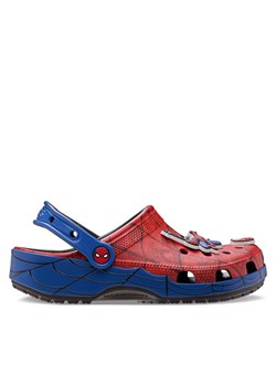 Crocs Klapki SpiderWebClClgK 211409 Czerwony ze sklepu MODIVO w kategorii Klapki dziecięce - zdjęcie 188850467
