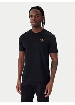Aeronautica Militare T-Shirt 261TS1580UJ00372 Czarny Regular Fit ze sklepu MODIVO w kategorii T-shirty męskie - zdjęcie 188850528