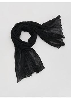 Reserved - Gładki szal - czarny ze sklepu Reserved w kategorii Szaliki i chusty damskie - zdjęcie 188852097