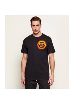 Philipp Plein T-shirt Spray Hexagon | Regular Fit ze sklepu Gomez Fashion Store w kategorii T-shirty męskie - zdjęcie 188852436