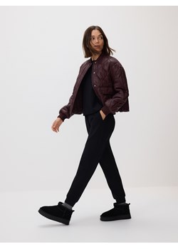 Reserved - Joggery z modalem - czarny ze sklepu Reserved w kategorii Spodnie damskie - zdjęcie 188852839