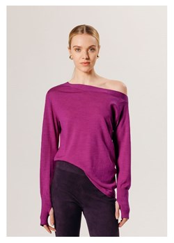 Rodier Wełniany sweter w kolorze fioletowym ze sklepu Limango Polska w kategorii Swetry damskie - zdjęcie 188853356