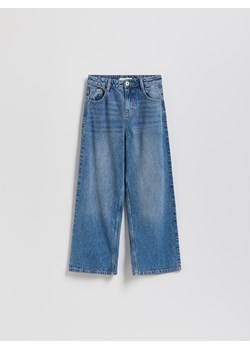 Reserved - Jeansy wide leg - niebieski ze sklepu Reserved w kategorii Spodnie dziewczęce - zdjęcie 188854236