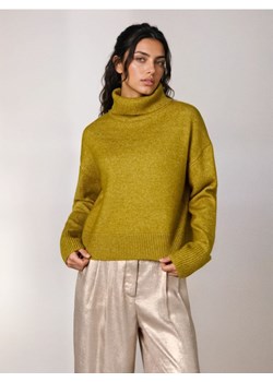 Sinsay - Gładki golf basic - zielony ze sklepu Sinsay w kategorii Swetry damskie - zdjęcie 188854828