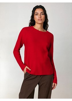 Sinsay - Sweter z zamkiem z tyłu - czerwony ze sklepu Sinsay w kategorii Swetry damskie - zdjęcie 188854849