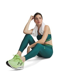 Damskie legginsy treningowe Under Armour HeatGear Legging - zielone ze sklepu Sportstylestory.com w kategorii Spodnie damskie - zdjęcie 188854956