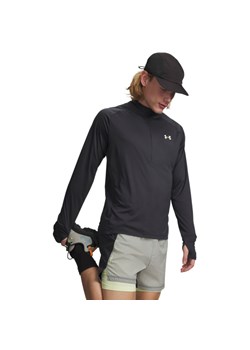 Męski longsleeve do biegania Under Armour M Explor Trail Run 1/2 Zip - czarny ze sklepu Sportstylestory.com w kategorii T-shirty męskie - zdjęcie 188854979