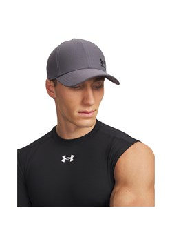 Męska czapka z daszkiem Under Armour M Iso-chill Armourvent Adj - szara ze sklepu Sportstylestory.com w kategorii Czapki z daszkiem męskie - zdjęcie 188855129