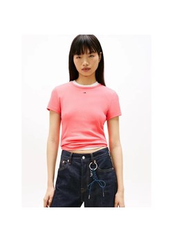 Tommy Jeans T-shirt ESSENTIAL | Slim Fit ze sklepu Gomez Fashion Store w kategorii Bluzki damskie - zdjęcie 188855777