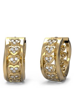 Kolczyki Guess JUBE0460 4JW Złoty ze sklepu eobuwie.pl w kategorii Kolczyki - zdjęcie 188855875