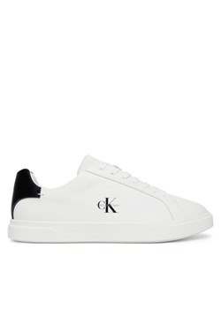 Sneakersy Calvin Klein Low Pro Cups Lth Ml HW0HW03146 Biały ze sklepu eobuwie.pl w kategorii Buty sportowe damskie - zdjęcie 188855888
