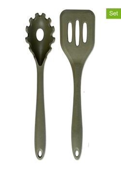 Sagaform 2-częściowy zestaw przyborów kuchennych "Daniel" w kolorze zielonym ze sklepu Limango Polska w kategorii Akcesoria kuchenne - zdjęcie 188857448