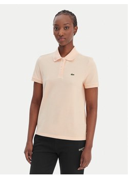 Lacoste Polo PF7839 Różowy Regular Fit ze sklepu MODIVO w kategorii Bluzki damskie - zdjęcie 188857529