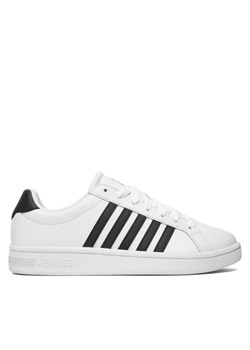 K-Swiss Sneakersy Court Tiebeak 07011 126 Biały ze sklepu MODIVO w kategorii Buty sportowe męskie - zdjęcie 188857629