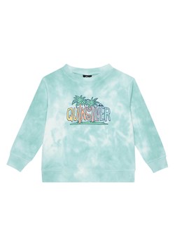 Quiksilver Bluza Tie Dye EQKFT03398 Błękitny Comfort Fit ze sklepu MODIVO w kategorii Bluzy chłopięce - zdjęcie 188857735