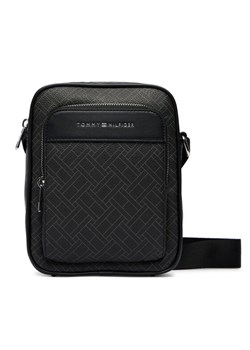 Tommy Hilfiger Saszetka Th Flag Monogram Mini Reporter AM0AM14138 Czarny ze sklepu MODIVO w kategorii Torby męskie - zdjęcie 188857776