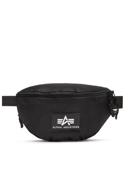 Alpha Industries Nerka Rubber Print Waistbag 198912 Czarny ze sklepu MODIVO w kategorii Nerki - zdjęcie 188857796