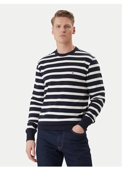 Tommy Hilfiger Bluza Ess MW0MW41352 Granatowy Regular Fit ze sklepu MODIVO w kategorii Bluzy męskie - zdjęcie 188857808