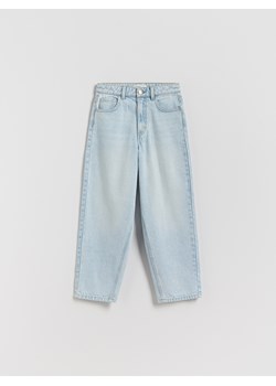 Reserved - Jeansy baggy - niebieski ze sklepu Reserved w kategorii Spodnie dziewczęce - zdjęcie 188860279