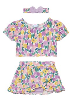 Mayoral Komplet t-shirt i spódniczka 1934 Kolorowy Regular Fit ze sklepu MODIVO w kategorii Komplety niemowlęce - zdjęcie 188860667