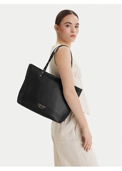 Torebka Liu Jo AA6070 E1012 Czarny ze sklepu eobuwie.pl w kategorii Torby Shopper bag - zdjęcie 188862327