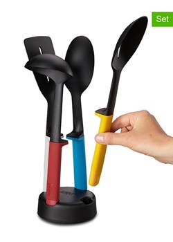 JosephJoseph 5-częściowy zestaw akcesoriów kuchennych "Elevate" ze wzorem - dł. 32,5 cm ze sklepu Limango Polska w kategorii Akcesoria kuchenne - zdjęcie 188863178