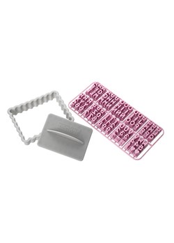 Zenker Wykrawacz z literami w kolorze szaro-fioletowym do ciastek ze sklepu Limango Polska w kategorii Akcesoria do pieczenia - zdjęcie 188863217