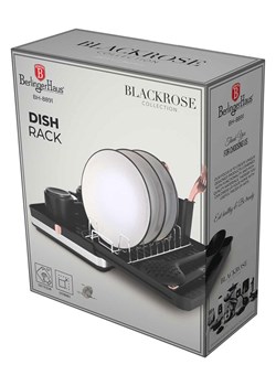 Berlinger Haus Ociekacz "Black Rose" w kolorze czarnym - 36,6 x 29,8 x 13 cm ze sklepu Limango Polska w kategorii Akcesoria kuchenne - zdjęcie 188863657