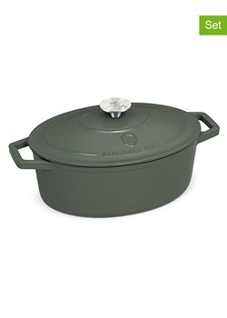 Berlinger Haus 2-częściowy zestaw "Cast Iron - Green Collection" - Ø 30 cm ze sklepu Limango Polska w kategorii Garnki - zdjęcie 188864299