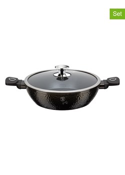 Berlinger Haus 2-częściowy zestaw "Primal Gloss Collection" w kolorze czarnym - Ø 24 cm ze sklepu Limango Polska w kategorii Garnki - zdjęcie 188864527