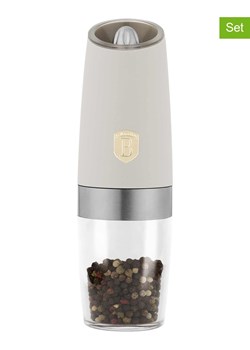 Berlinger Haus 2-częściowy zestaw "Gravity - Sahara Collection" w kolorze kremowym ze sklepu Limango Polska w kategorii Młynki do soli i pieprzu - zdjęcie 188864697