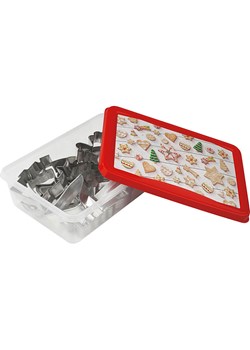 Zenker 19-częściowy zestaw w kolorze srebrno-czerwonym do ciastek ze sklepu Limango Polska w kategorii Akcesoria do pieczenia - zdjęcie 188864958