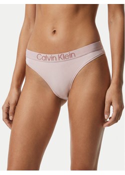 Calvin Klein Underwear Stringi LV00QD5292 Różowy ze sklepu MODIVO w kategorii Majtki damskie - zdjęcie 188865048